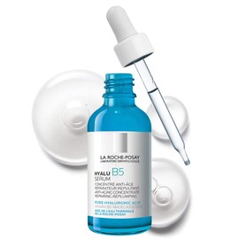 Hyalu B5 Pure Hyaluronic Acid Serum for Face, La Roche-Posay  Vitamin B5 + Hyaluronic Acid + Madecassoside, Hydrating Serum Visibly Plumps Skin, Sensitive Skin Safe, Anti Aging, Oil-Free