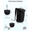 Blue Quartz Hiking Backpack 30L Lightweight Packable Backpack for Travel,