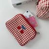 Everytail Red Cherry Cosmetic Pouch / 에브리테일 레드 체리 화장품 파우치