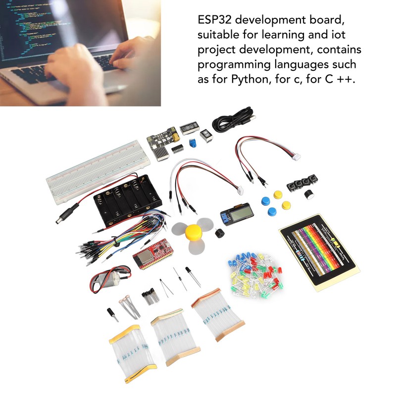 ESP32 Development Board Starter Kit for Python C C++ IoT