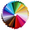 NUOBESTY 40pcs Felt Fabric Sheets Quilting Craft Felt Sheets for