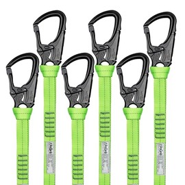 ProClimb Arborist Speedline Kit - Lightweight, Durable 7075 Aluminum Snaphook, Resilient 1" Nylon Webbing, 29kN Sling Strength, 40" Six Pack…