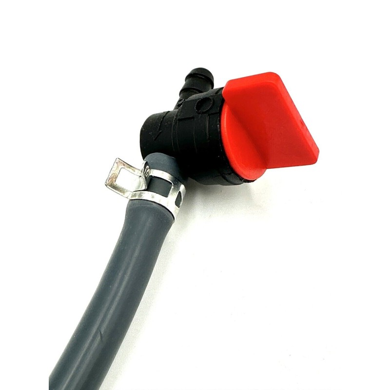 KINDZA 5 Feet 1/4 inch ID Fuel Line Hose Kit