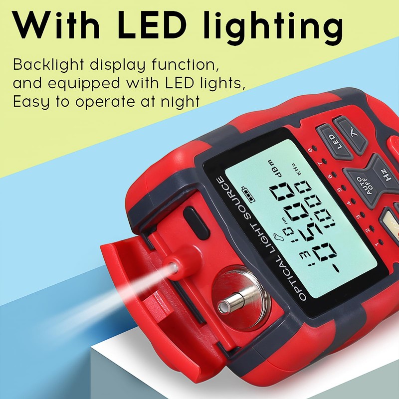 BAOSHLA A-M1315 Optical Light Source SC/FC/ST Universal Interface Single Mode