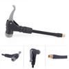 XHIKOWAT 2‑In‑1 Tire Inflator Hose Adapter,tire valve extension,0.305in X 32tpi