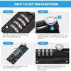Combination Bolt, Combination Door Lock, Combination Locking Bolt, Tamper Proof