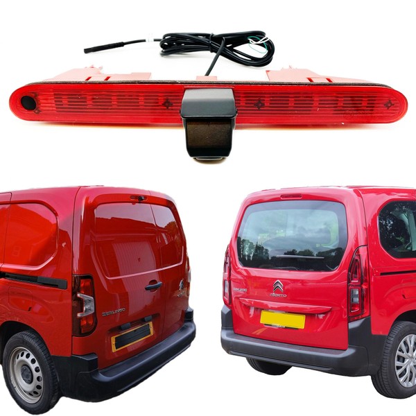 Dolphin Automotive Reversing Camera Fits Citroen Berlingo & Peugeot Partner