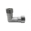 Fitvell 2PCS Stainless Steel 90 Degree Elbow Flexible Movable Connector