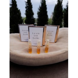 Lancome 3x Lancome La Vie Est Belle Eau De Parfum Spray Vial Size 1.2ml FREE SHIPPING