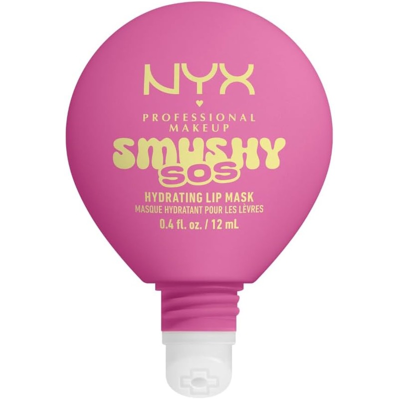 NYX Professional Makeup, Smushy SOS,Mascarilla Labial Hidratante Tipo Balsamo de