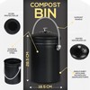 Utopia Kitchen Compost Bin for Kitchen Countertop - 1.3 Gallon
