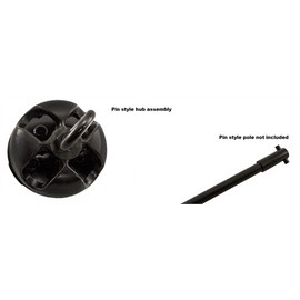 ESKIMO 48700 Barronett Blinds Hub Replacement Hub Blind Pin Style Assembly House