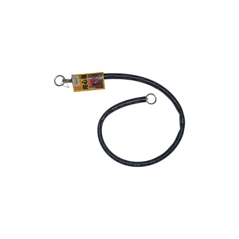 nissatyein Beware Strand Iron, Unichrome (Black Translucent Tube Through) φ