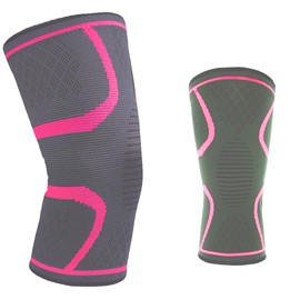 NuCamper Knee Support for Men and Women, Non-Slip, Breathable Knee Support for Meniscus Tears, Arthritis, Relieves Knee Pain, ACL, Running, Weightlifting, Basketball, Volleyball, Sports