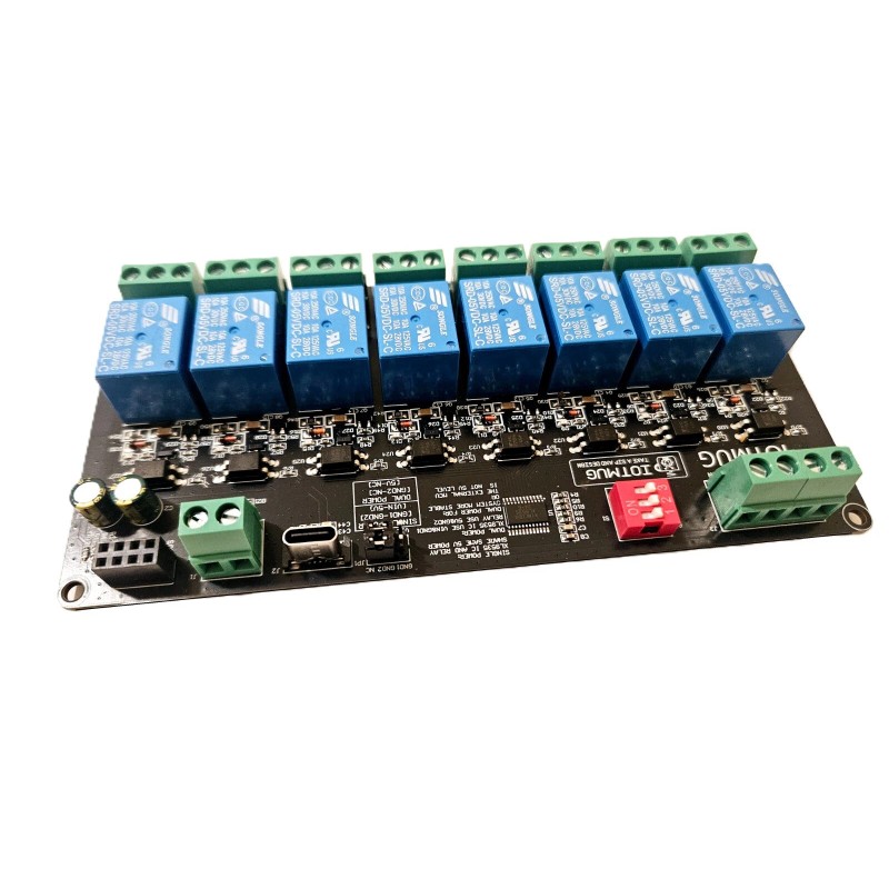 IOTMUG 8 Channel I2C Electromagnetic Relay Module Arduino Raspberry Dual
