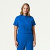 Jaanuu Savi Women's 1-Pocket Classic Banded Collar Scrub Top -