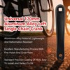 Alomejor Bike crank arm,170mm aluminum alloy single speed crankset left