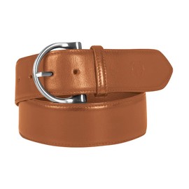 Kerrits Simple D Leather Belt Cognac Size: XS/S