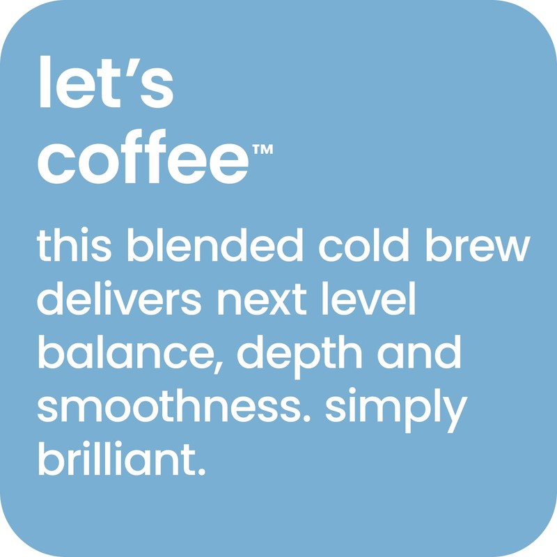 happy coffee cold brew, 11 oz. cans, 12 pack, notes
