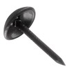 Piutouyar 200 Pcs Black Upholstery Tacks Antique Metal Thumb Tacks