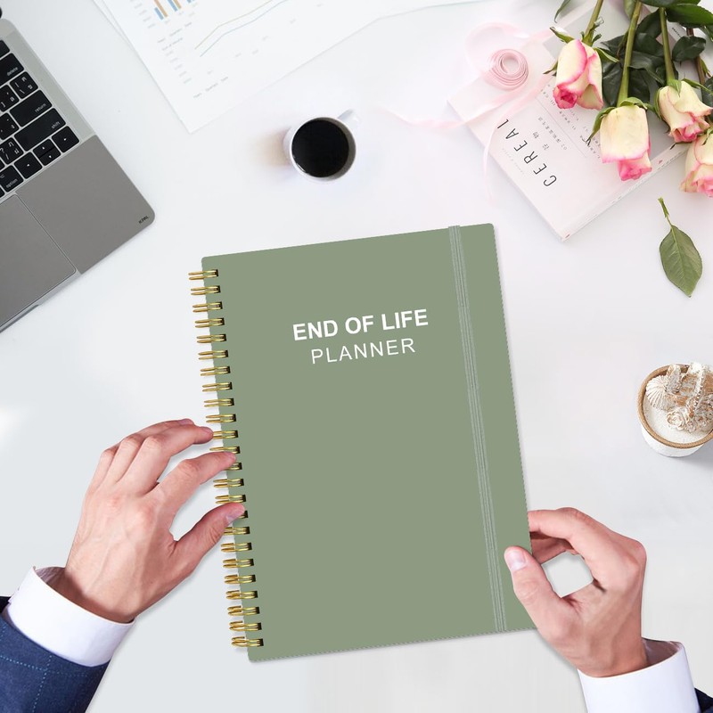 End of Life Planner – Final Arrangements Organizer for Beneficiary,