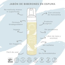 Jabón De Biberones 250 Ml Ohganics Ingredientes Naturales