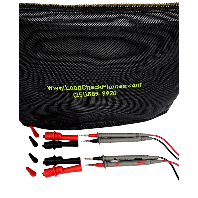 Loop Check® Phones Electrician Continuity Test Phone Set TE002-R
