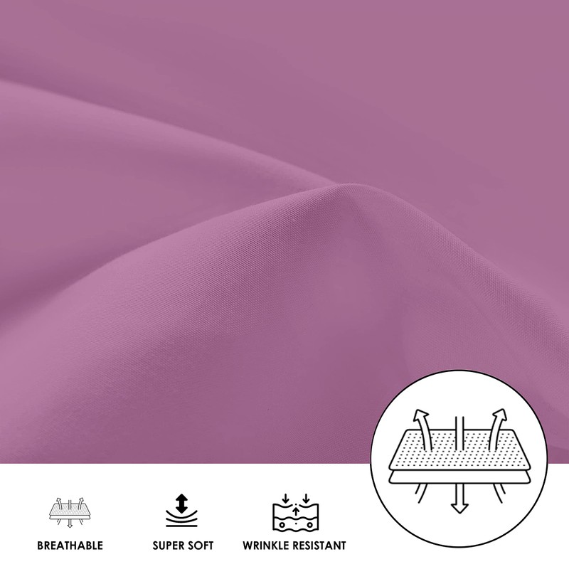 Aspire Homeware Pillow Cases 2 Pack – 100% Brushed Microfiber