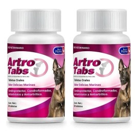 Artro Tabs Condroprotector 30 Tabs Pets Pharma 2 Pzas
