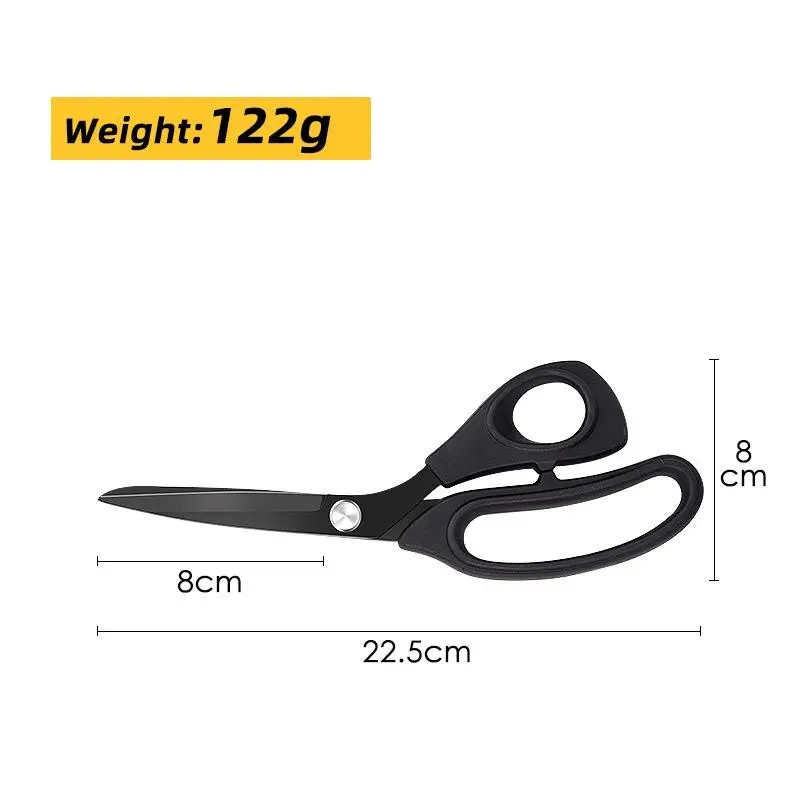 Titanium-Plated Craft Scissors for Sewing & DIY Projects – Versatile