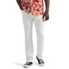 Lee Men's Extreme Motion Regular Straight Jean, White, 36W x