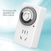 Mechanical Timer Outlet 24 Hours Timing Switch Socket Auto Shut