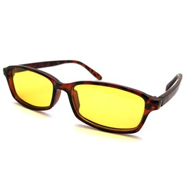 SPEED ADDICT NIGHT DRIVE POLARIZED QUARE NARROW SUNGLASS (Night Drive Polarized Square Narrow Sunglasses) Tortoise Shell x YELLOW, Tortoise Shell x YELLOW
