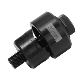 Sheet Metal Hole Punch Screw Hole Punch 30 mm Sheet Metal Punch Hole Cutter with Hex Adapter for Kitchen Faucets, Sink, Steel Plate, Stainless Steel, Metal