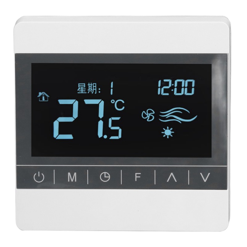 Household Thermostat Electric Heating Thermostat Intelligent Temperature Control Panel AC220V
