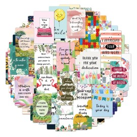 MAIHUO 72 Pcs MiNi Affirmation Cards,Inspirational Quote Cards,Lunch Box Notes Card,Motivational Quotes Card,Pocket Size positive Affirmation Card