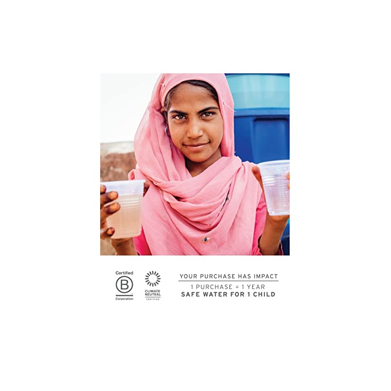 LifeStraw Home Silicone Base, Water Filter Pitcher 10-Cup Accessory, Seafoam