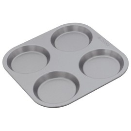 Judge JB16 Non-Stick Yorkshire Pudding Tin with 4 Cups, Dishwasher Safe 23cm x 23cm x 1.5cm - 5 Year Guarantee