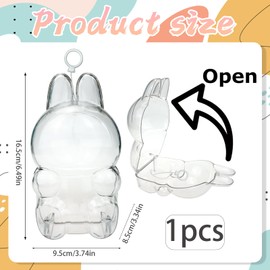 BFSYRR Doll Protective Case for Labu, 2 PCS Doll 3.74 * 6.49 * 3.34INCH Protective Case for Indoor and Outdoor Use, Accessories with Keychain, Perfect for Classroom and Travel