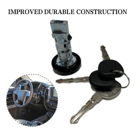 Cilindro De Cerradura Con Llaves Para Chevy Silverado 07-14