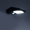 Solar Wall Lamp Sensitive Motion Sensor Weather Resistant Outdoor LED