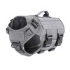 ICEFANG Tactical K9 Operation Harness,6X Buckle,Working Dog MOLLE Vest with