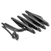 Mofun Mofun Gloss Black Luggage Rack Stealth Style Detachable Compatible