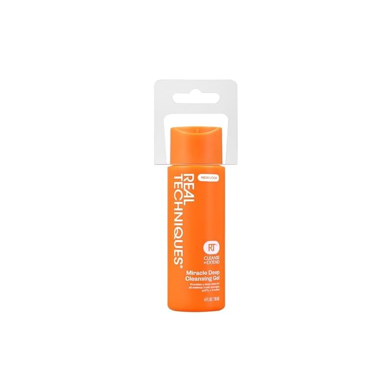 Real Techniques Makeup Brush Cleaner Gel, Brush and Blender Beauty