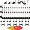 52 Pairs M4 M5 M6 Neoprene Well Nuts and Kayak