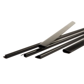 PAVO A4 12mm Slide Binders - Black (Pack of 25)