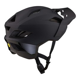 Troy Lee Designs Flowline SE Stealth Adult Bicycle Helmet MIPS EPP Lightweight Vented Adjustable Detachable Visor All Mountain Enduro, Gravel, Trail, BMX, Off-Road MTB (Black, XL/XXL)