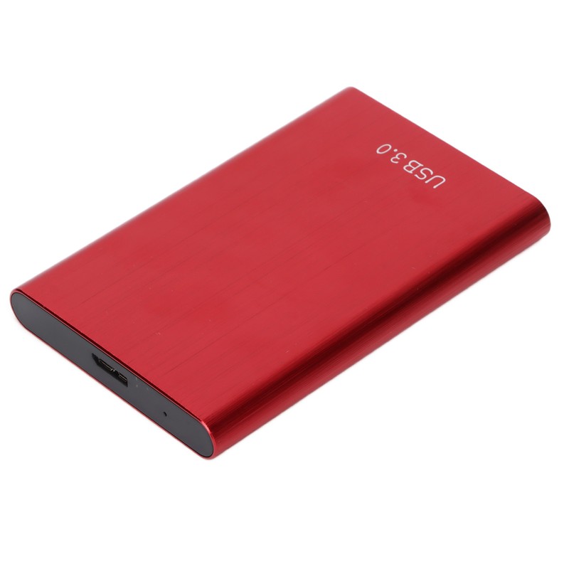 2.5in External Hard Drive USB 3.0 Aluminum Alloy Rounded Shell