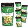 Eden Organic Pistachios, Shelled, Roasted, and Misted with Sea Salt,