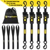 Stay There Retractable Ratchet Straps (2-Pack) - 1 Inch x